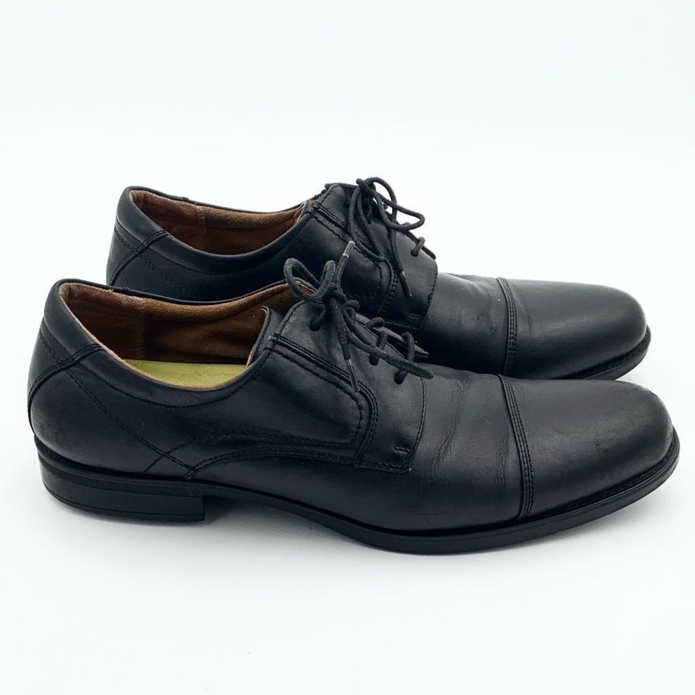 Florsheim Black Leather Dress Shoes Mens size 12